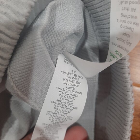 Aerie grey ribbed halter sports bra - Picture 2 of 13